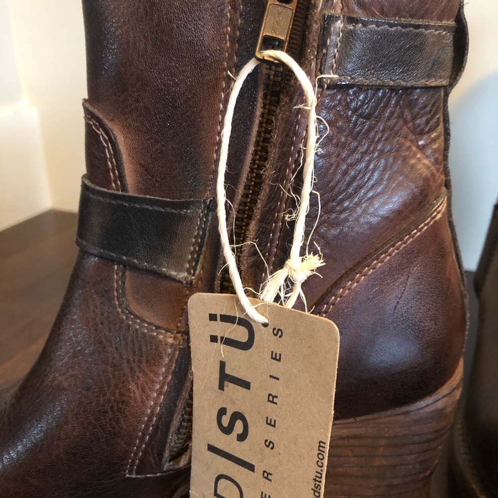 BED|STU Brown Ankle Boots